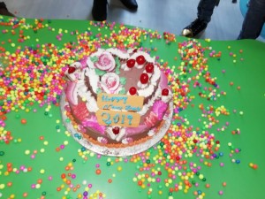 Foundation Event 30-12-2018,Students had different experience by playing Treasure Hunt, celebrated New Year 2019 by cake cut, making of greeting cards for New Year 2019